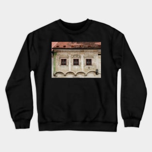 Historic Building in Skofja Loka 5 Crewneck Sweatshirt